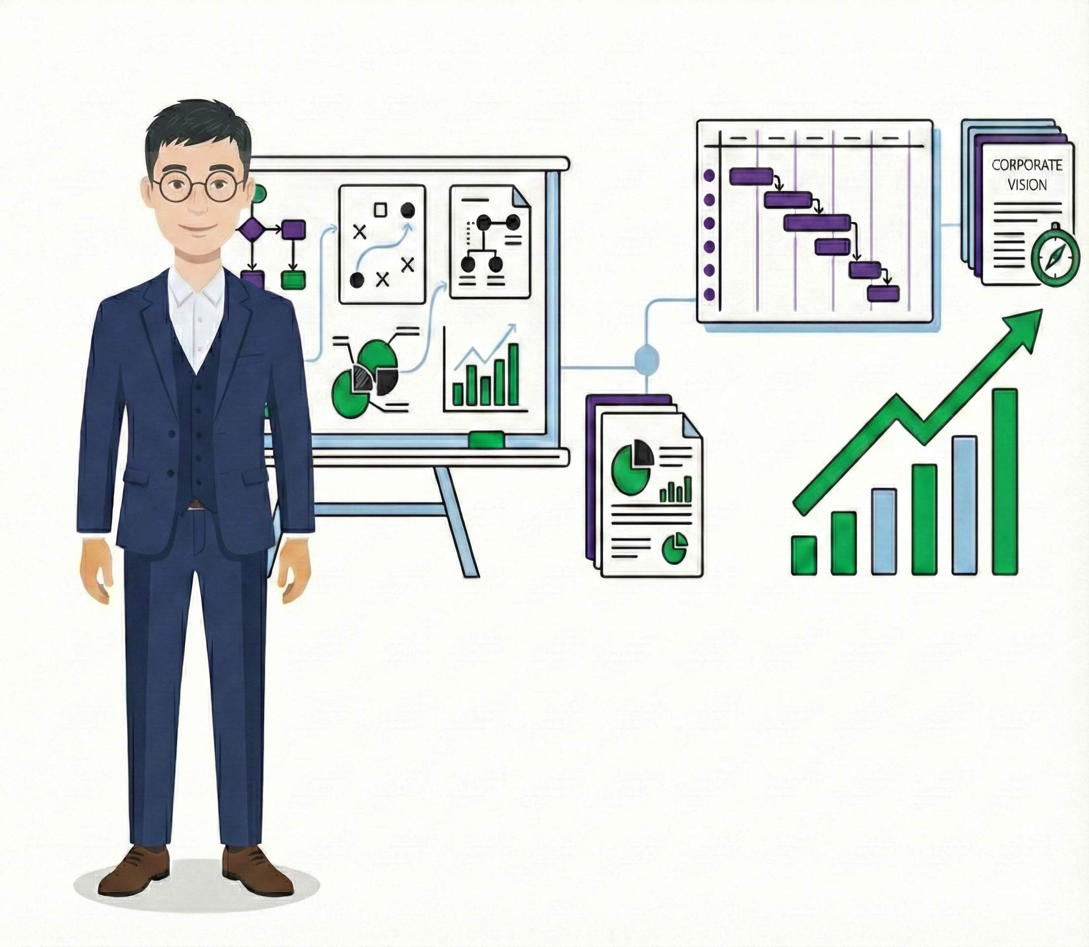 Business Analyst with Strategy Visualizations